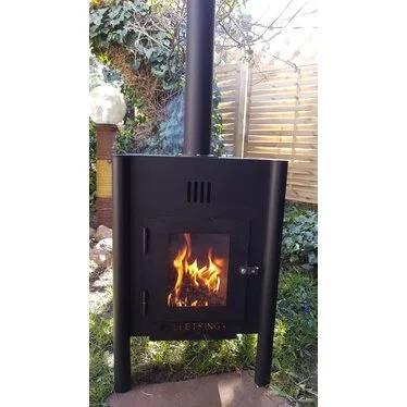 Pellet King kachel (buiten haard), Tuin en Terras, Terrasverwarmers, Zo goed als nieuw, Ophalen of Verzenden