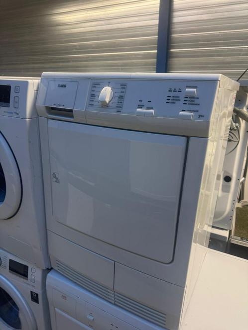 AEG Condensdroger schoon garantie bezorging , Witgoed en Apparatuur, Wasdrogers, Zo goed als nieuw, Condens, Voorlader, 6 tot 8 kg