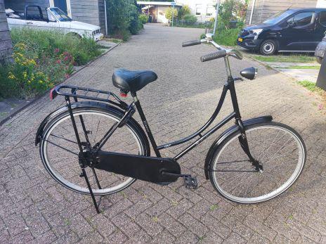 3 maal oma fiets met terugtraprem, Fietsen en Brommers, Fietsen | Dames | Omafietsen, Gebruikt, 56 cm of meer, Versnellingen, Ophalen