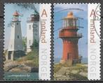 NOORWEGEN serie Vuurtorens 2016, Verzenden, Gestempeld, Plaats of Gebouw