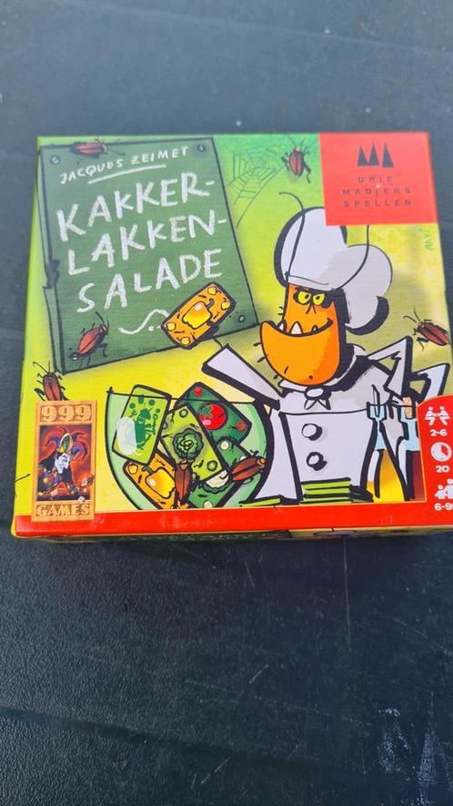 Kakkerlakkensalade- kaartspel, Hobby en Vrije tijd, Gezelschapsspellen | Kaartspellen, Nieuw, Ophalen