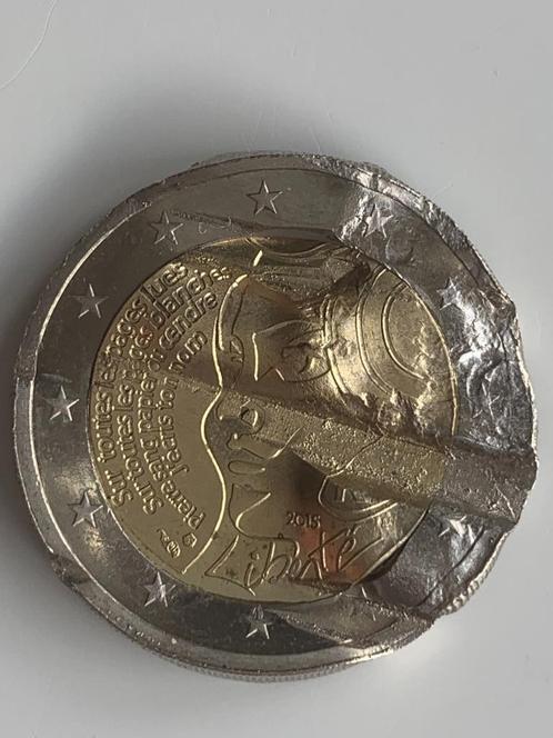Frankrijk 2015, MINT ERROR, 225th anniv. of the Federation, Postzegels en Munten, Munten | Europa | Euromunten, Losse munt, 2 euro
