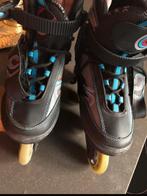 Skeelers verstelbaar 35-39 zwart, Sport en Fitness, Skeelers, Roces, Verstelbaar, Inline skates 4 wielen, Gebruikt