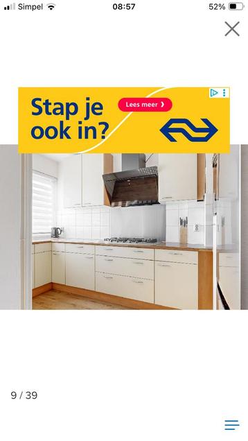Gratis keuken excl. koelkast en vaatwasser beschikbaar voor biedingen