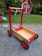 Houten loopkar, Ophalen, Gebruikt, Duw- of Trekspeelgoed