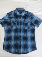 1 jongens / heren overhemd, maat L, Kleding | Heren, Overhemden, Blauw, Angelo Litrico, Ophalen of Verzenden, Zo goed als nieuw
