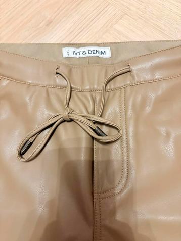 Ivy & Denim Tessy PU Broek - Maat 38 (M) beschikbaar voor biedingen