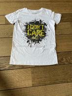 Leuk wit T-Shirt met opschrift maat 134/140, Kinderen en Baby's, Kinderkleding | Maat 134, Chapter Young, Ophalen of Verzenden