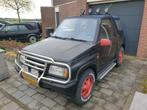 Suzuki Vitara 1.6 JLX Cabrio Montego BAY 4WD 1994 Zwart, Auto's, Origineel Nederlands, Te koop, Vitara, Benzine