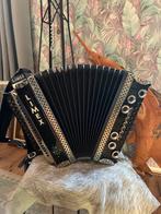 Strasser ELHA 1P Harmonika -, Gebruikt, Met riemen, Overige formaten, Knopaccordeon