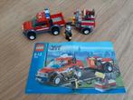 LEGO City Brandweer pick-up truck 7942, Ophalen of Verzenden, Zo goed als nieuw, Complete set, Lego