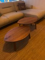 Twee leuke salon tafeltjes - Leimuiden, Huis en Inrichting, Tafels | Salontafels, Ophalen, 50 tot 100 cm, Zo goed als nieuw, Minder dan 50 cm