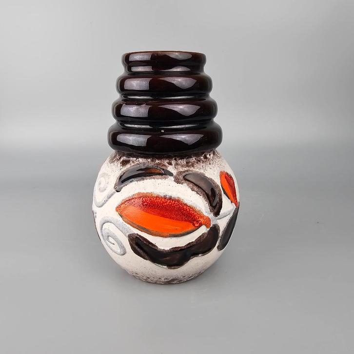 Vintage West-Duitse Fat Lava vaas. Scheurich 269-22 Wien, Antiek en Kunst, Antiek | Vazen, Ophalen of Verzenden