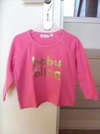 maat 86 / 92  Roze truitje met "baby bling", Bakito, Ophalen of Verzenden, Zo goed als nieuw, Truitje of Vestje