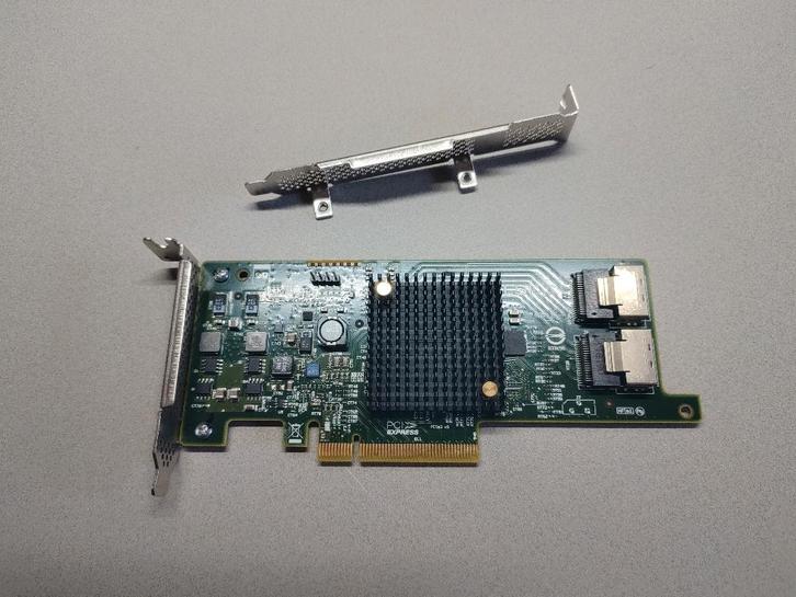 LSI 9207-8i SAS/SATA HBA Controller in IT mode, Computers en Software, Harde schijven, Gebruikt, SATA, Ophalen of Verzenden