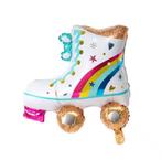 Rolschaats folieballon Thema Barbie versieringen, Ophalen of Verzenden, Nieuw, Versiering, Overige