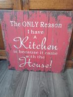Keukenbord - The ONLY Reason I have A Kitchen, Ophalen, Zo goed als nieuw