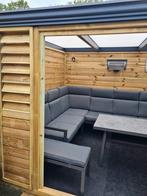 Mooie Lounge Tuinset - Hoekbank & Tafel, Tuin en Terras, Ophalen, 5 zitplaatsen, Aluminium, Bank