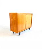 Vintage beukenhouten wandkast jaren ‘70, Huis en Inrichting, Kasten | Dressoirs, Met deur(en), 100 tot 150 cm, Ophalen of Verzenden