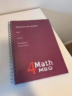 Wiskunde mlo noorderpoort, Boeken, Ophalen of Verzenden, Beta, Zo goed als nieuw, MBO