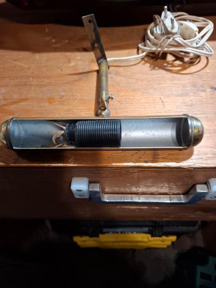 Antieke. Leeslamp. Schilderijlamp., Antiek en Kunst, Antiek | Lampen, Ophalen