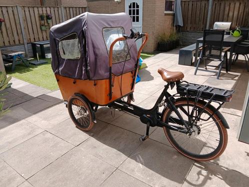 Vogue Carry 3 elektrische bakfiets 2019, Fietsen en Brommers, Fietsen | Bakfietsen, Gebruikt, Overige merken, 4 kinderen of meer