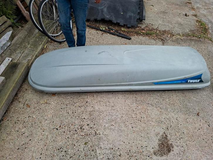 Thule Ocean 700 dakkoffer - Halloween decoratie, Auto diversen, Dakkoffers, Gebruikt, Ophalen