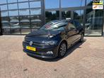Volkswagen Polo TSI Highline, R-LINE , Clima, Origineel NL, Voorwielaandrijving, Gebruikt, Leder en Stof, Zwart