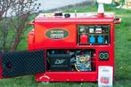 Aggregaat/generator Diesel 8500w 10,5kva nieuw gratis Leveri, Doe-het-zelf en Verbouw, Aggregaten, Dieselolie, Geluidgedempt, Nieuw