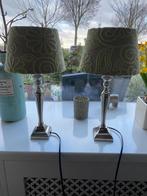 2 Tafellampjes, p, stuk 35,  2 v €45,, Huis en Inrichting, Zo goed als nieuw, Metaal, Minder dan 50 cm, Landelijk - klassiek