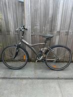 B-Twin sportfiets | 21v | oa voor en achter geveerd, 28 inch, Vering, Zo goed als nieuw, Meer dan 20 versnellingen