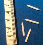 4 Miniatuur Kaarsen Poppenhuis, Verzamelen, Ophalen, Nieuw, Overige typen