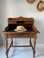 Antieke secretaire bureau vintage brocante, Ophalen, Gebruikt