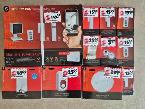 Smartwares smart draadloos alarm systeem 3 in 1 met camera., Doe-het-zelf en Verbouw, Alarmsystemen, Nieuw, Compleet systeem, Draadloos