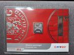 Zilveren postzegel, uit 2001, mapje 251, waarde 12,75 gulden, Ophalen of Verzenden