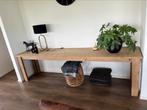 Te koop Side table steigerhout, Huis en Inrichting, 200 cm of meer, 25 tot 50 cm, Rechthoekig, Zo goed als nieuw