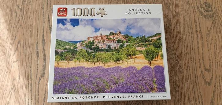 King Puzzel Landscape 1000 Stukjes - Nieuw in Doos!, Hobby en Vrije tijd, Denksport en Puzzels, Nieuw, Legpuzzel, 500 t/m 1500 stukjes