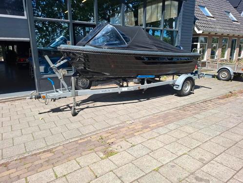 Genuss 475 SL Sloep met Motor (excl. Trailer) 10250 incl btw, Watersport en Boten, Sloepen, Gebruikt, Tot 10 pk, Buitenboordmotor