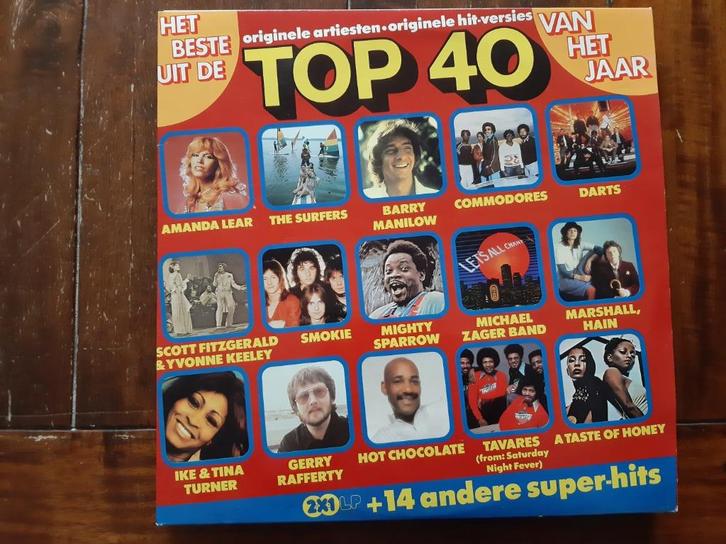 Dubbellp Het beste uit de top 40 1978 / Various artists, Cd's en Dvd's, Vinyl | Verzamelalbums, Gebruikt, Pop, 12 inch, Ophalen of Verzenden
