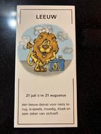 Vintage Mosa tegel Sterrenbeeld Leeuw 20 x 10 cm, Ophalen of Verzenden, Zo goed als nieuw, Dier