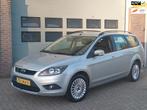 Ford Focus Wagon 1.8 Titanium Flexi Fuel 2009 Airco Clima, Gebruikt, 4 cilinders, Cruise Control, Grijs
