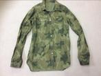 Zara Camouflage Blouse Maat 152/170, Ophalen of Verzenden, Zo goed als nieuw, Meisje, Overhemd of Blouse