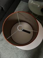 Cognac kleurige lampenkap - Karwei, Ophalen, Bruin, Rond, Zo goed als nieuw