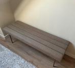 Hal bank Karwei Vince cappuccino beige, Huis en Inrichting, Ophalen, Zo goed als nieuw, Minder dan 150 cm