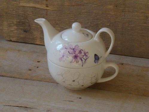 1x Tea-for-one, Marjolein Bastin, SKETCH OF NATURE, z.g.a.n., Huis en Inrichting, Keuken | Servies, Zo goed als nieuw, Overige typen