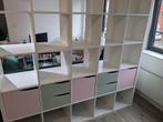 IKEA KALLAX 5x5 met deuren en lades, Ophalen, Gebruikt, 150 tot 200 cm, 150 tot 200 cm