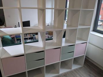 IKEA KALLAX 5x5 met deuren en lades beschikbaar voor biedingen
