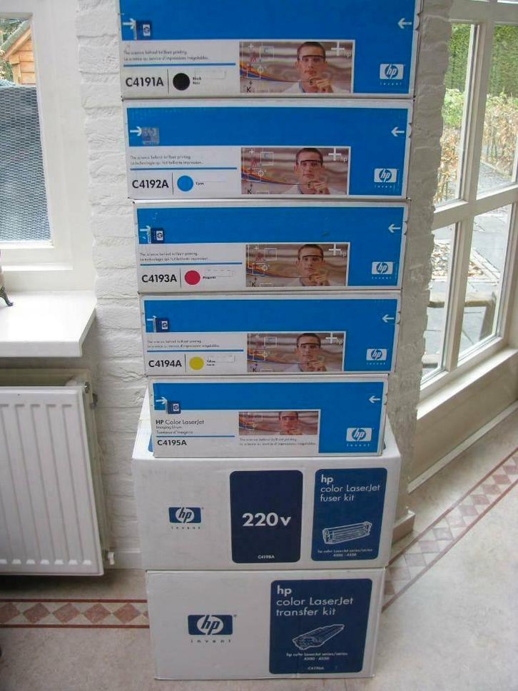Nieuwe HP toners en fuserkit voor HP 4500-4550 serie, Computers en Software, Printerbenodigdheden, Nieuw, Toner, Ophalen of Verzenden