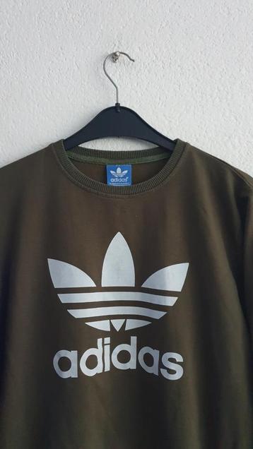 Adidas Trefoil Trui - Groen Maat 176 beschikbaar voor biedingen