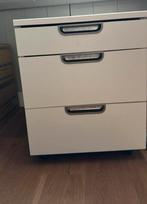 Wit ladenblok Galant Ikea op wielen met cijferslot, Huis en Inrichting, Ophalen, Zo goed als nieuw